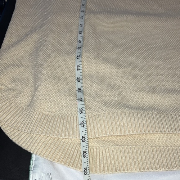 HI-Lo Sweater , cream, XXL, - Picture 6 of 10